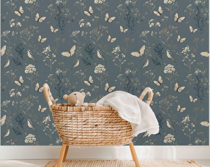 Luxury Heirloom Nursery and Kids Room Wallpaper by Lisa Kanova