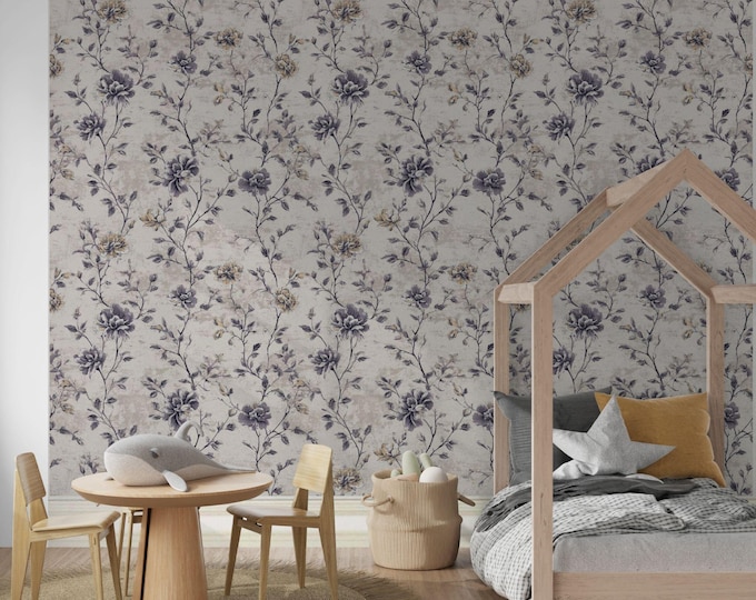 Luxury Heirloom Nursery and Kids Room Wallpaper by Lisa Kanova
