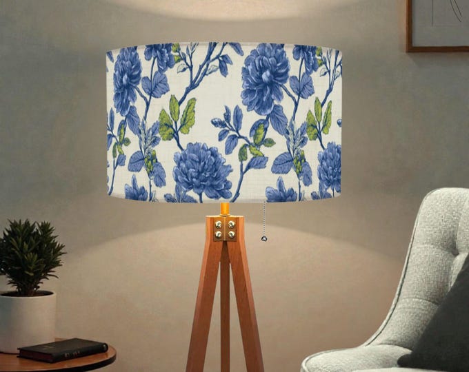 The Beach House Botanical | Tripod Floor Lamp (Made in USA)