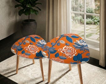 Artisan Triangle Nesting Coffee Table Set of 2 (Made in USA) in Sunset at the Orangerie