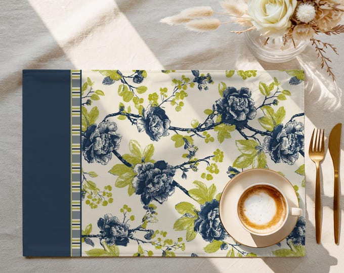 Exclusive Designer Pattern Placemat | 100% Cotton Twill