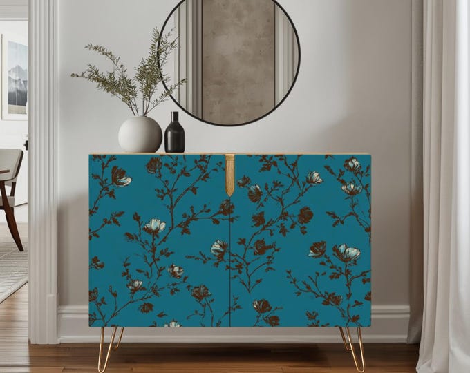 Artisan Statement Wooden Credenza Made in the USA by Lisa Kanova