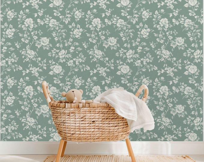 Luxury Heirloom Nursery and Kids Room Wallpaper by Lisa Kanova