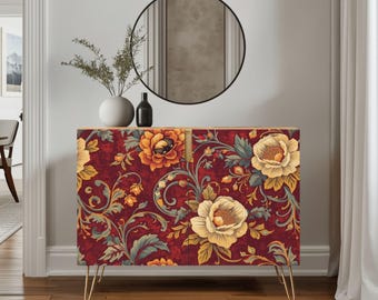 Artisan Statement Wooden Credenza Made in the USA by Lisa Kanova