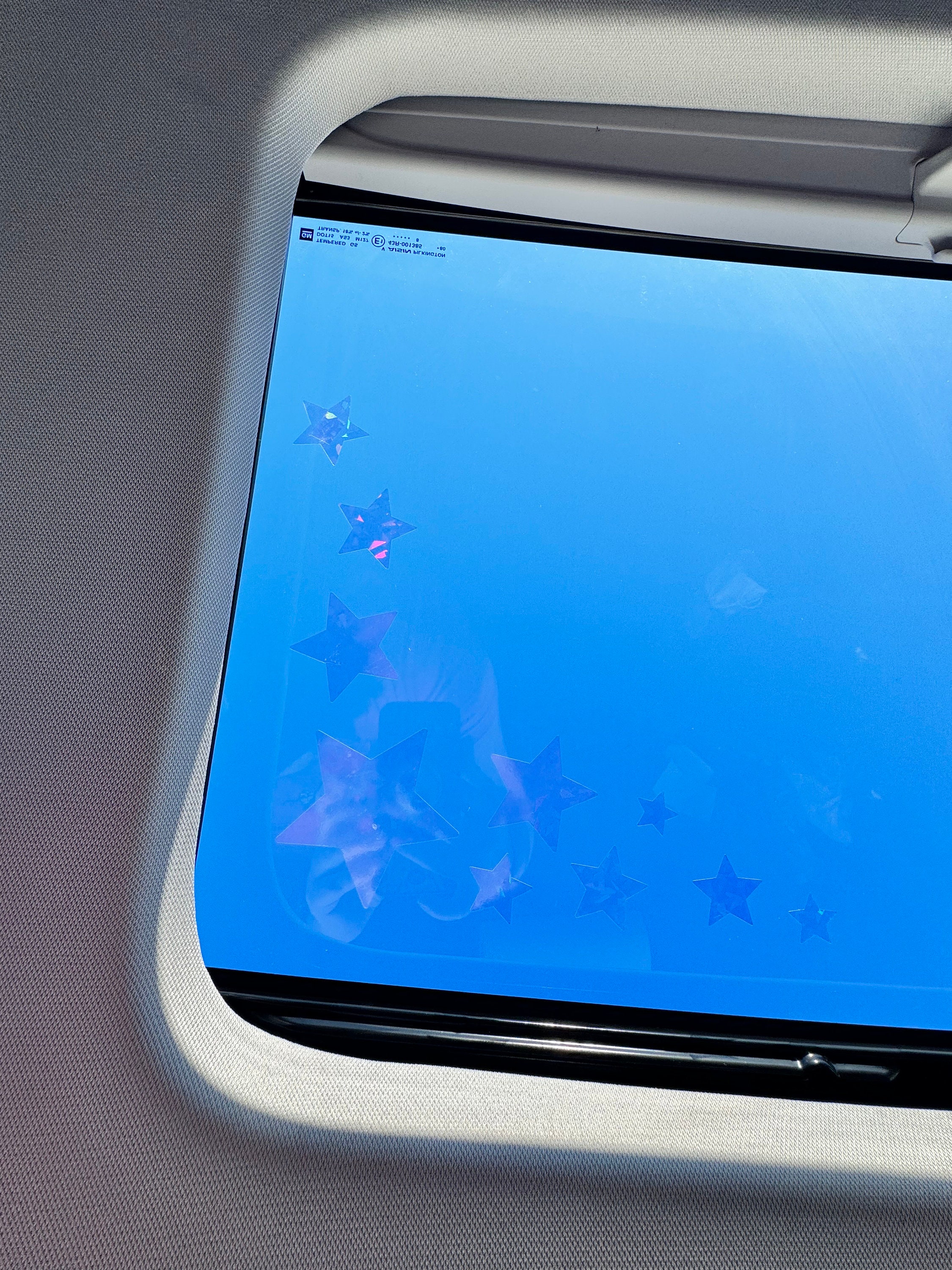 Stars Window Decal Sunroof Stickers Geometric Suncatcher Etsy