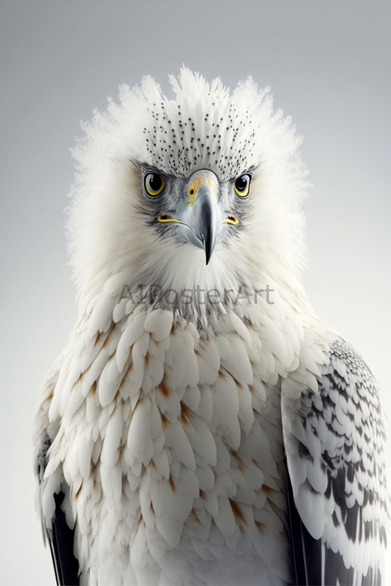 Bird of Prey Poster Printable Digital File High Resolution - Etsy