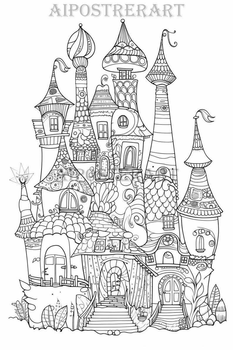 10 Palace Printable Coloring Pages for a Majestic Artistic Adventure