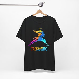Taekwondo T-shirt, gift for Taekwondo practitioner, present for Taekwondo enthusiast, Taekwondo graphic t-shirt, Express Delivery Option