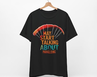 Camiseta de parapente, regalo para parapentista, regalo para piloto de parapente, opción de envío exprés