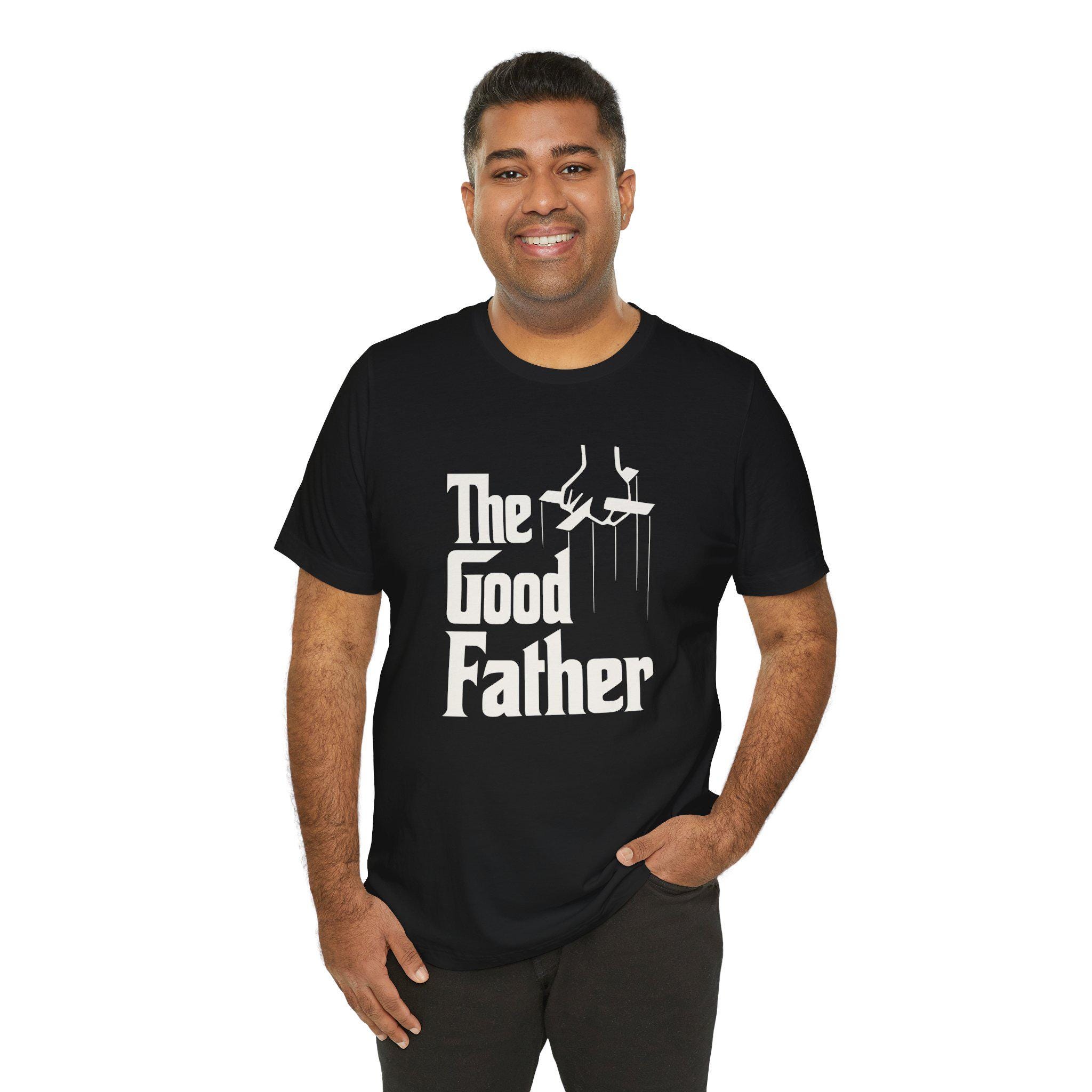 グッドファーザーTシャツ、ゴッドファーザーのパロディ、お父さんへの 