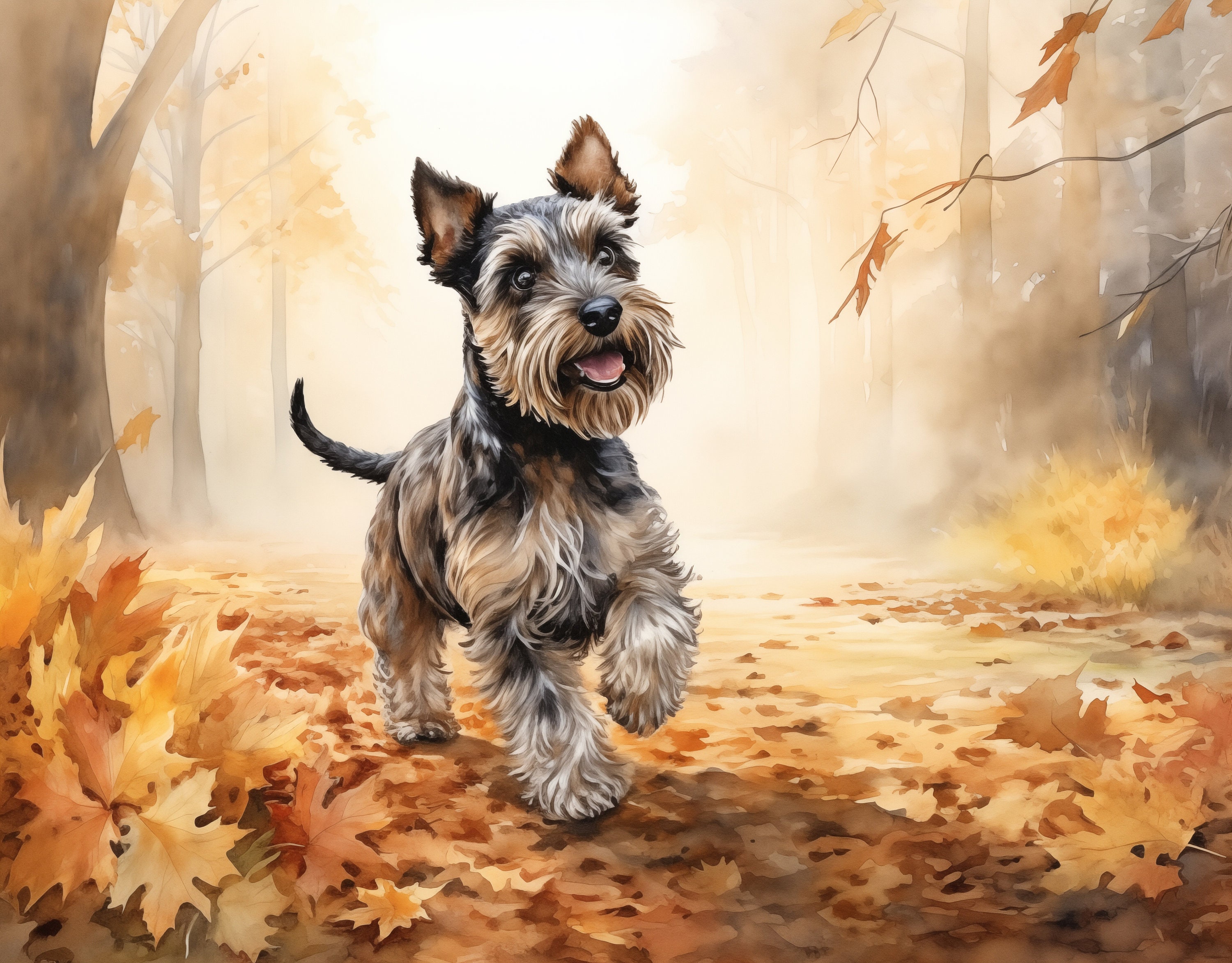 Miniature Schnauzer Calendar 2025 Ideal Gift for Miniature Schnauzer
