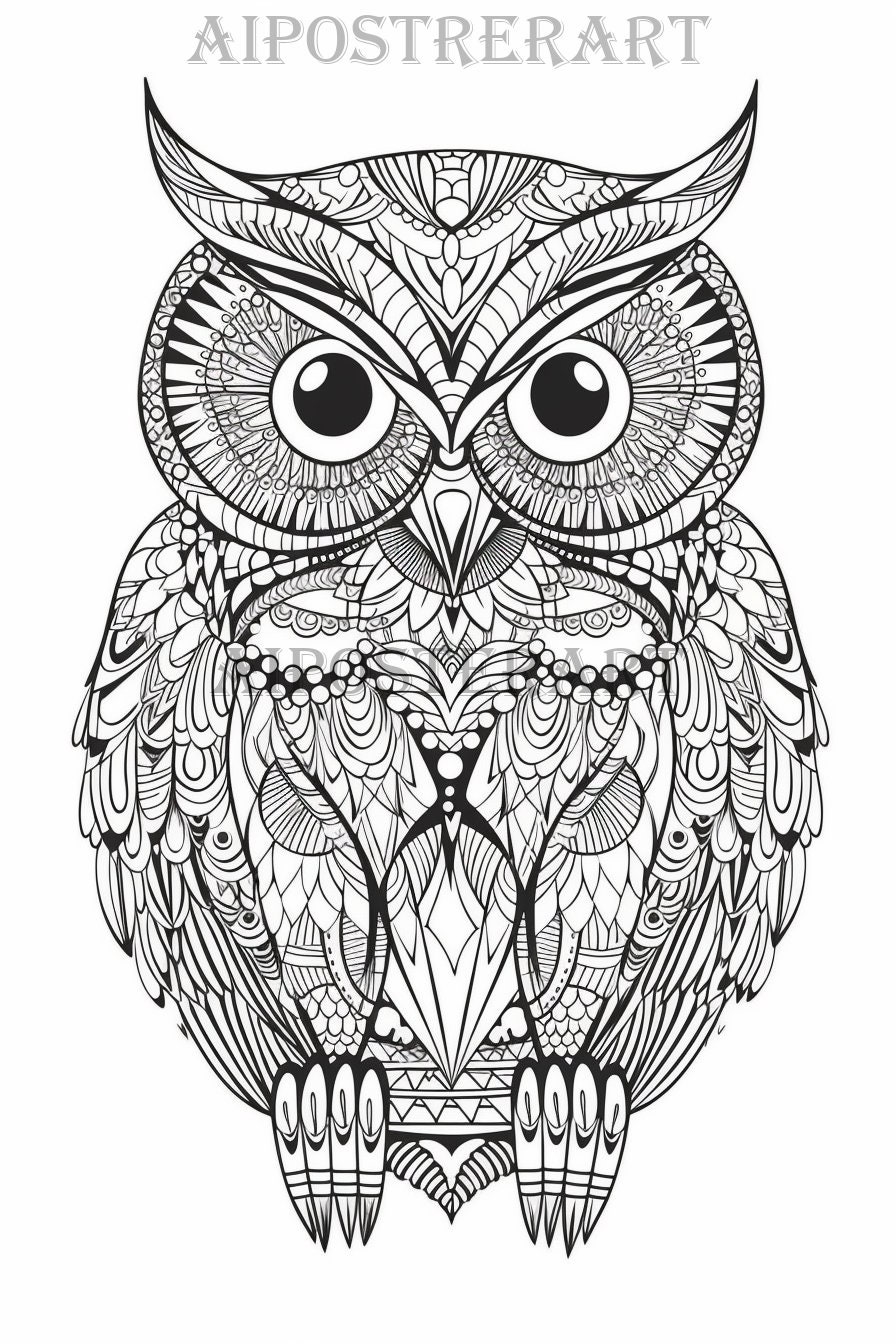 OwlStar Mandala Art Kit for Adults & Teens (Above 13 years)