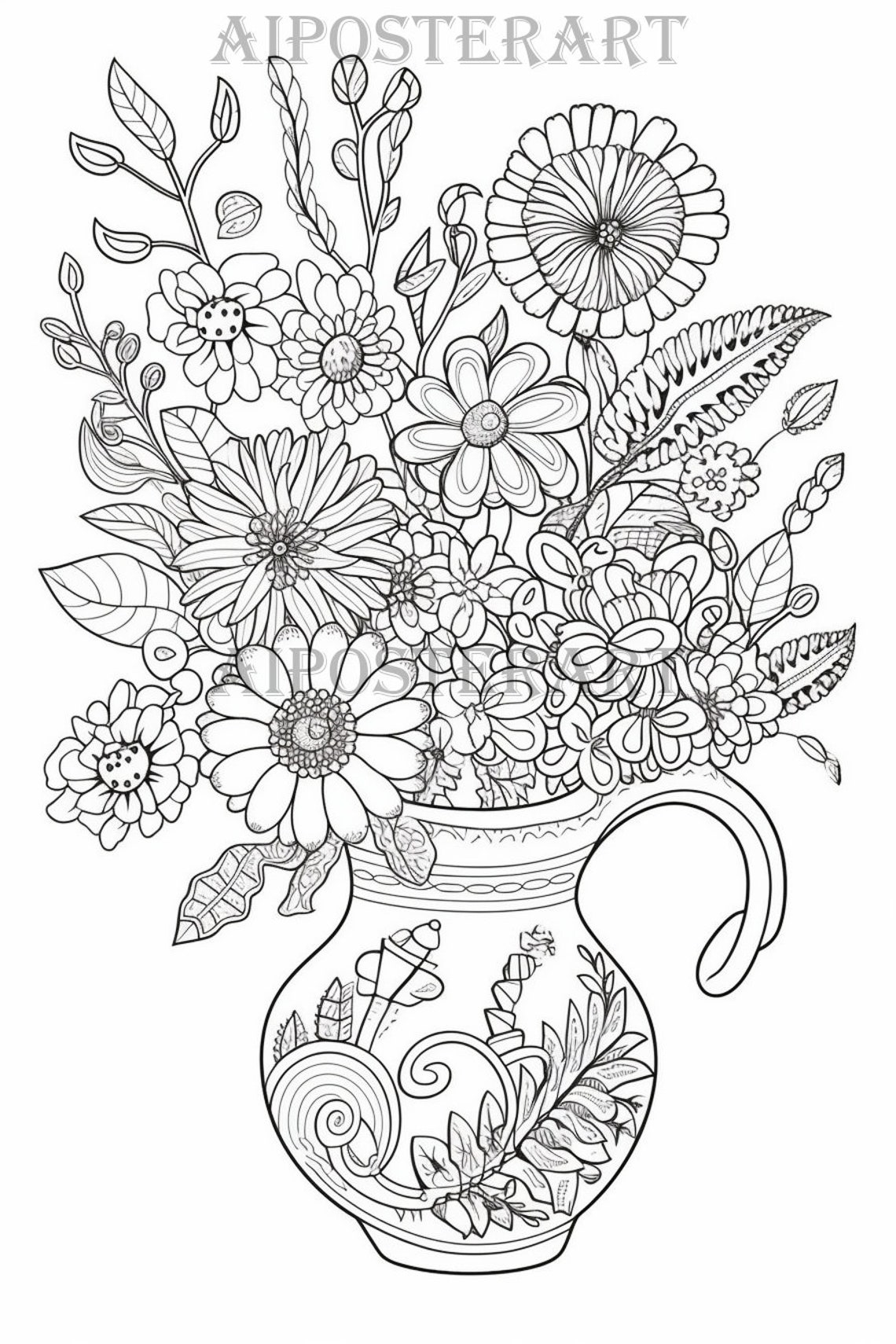 flowers-in-a-jug-vase-coloring-page-for-adults-kids-printable-coloring