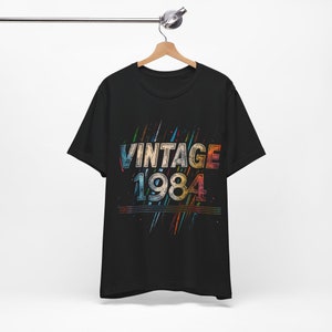 Koszulka Vintage 1984, Koszulka na 41. urodziny, Urodzony w 1984 r., Koszulka prezentowa na 41. urodziny, Dostępna ekspresowa dostawa w całych Stanach Zjednoczonych