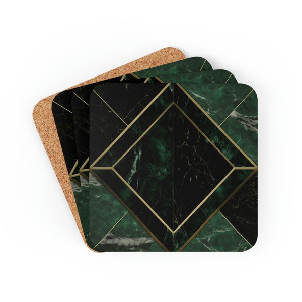 Art Deco Coasters Etsy