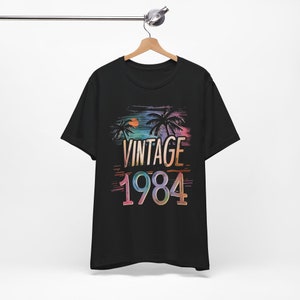 Koszulka Vintage 1984, Koszulka na 41. urodziny, Urodzony w 1984 r., Koszulka prezentowa na 41. urodziny, Dostępna ekspresowa dostawa w całych Stanach Zjednoczonych