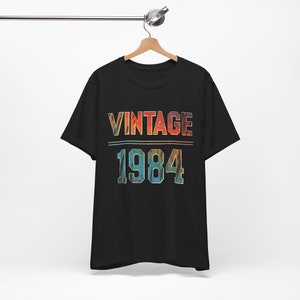 Koszulka Vintage 1984, Koszulka na 41. urodziny, Urodzony w 1984 r., Koszulka prezentowa na 41. urodziny, Dostępna ekspresowa dostawa w całych Stanach Zjednoczonych