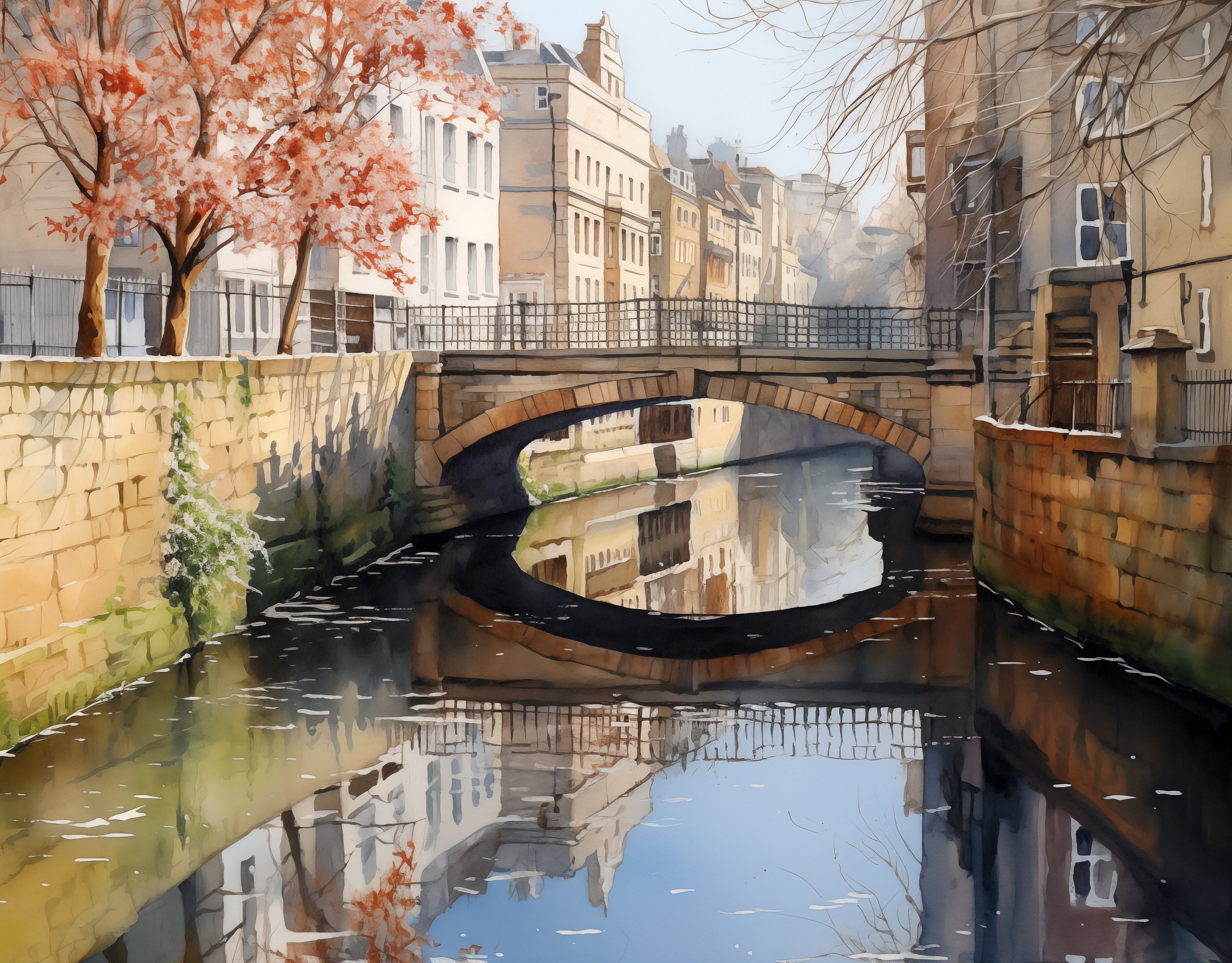 Narrowboat Calendar 2024 Ideal Gift for Narrowboat Owners, 12 Canal