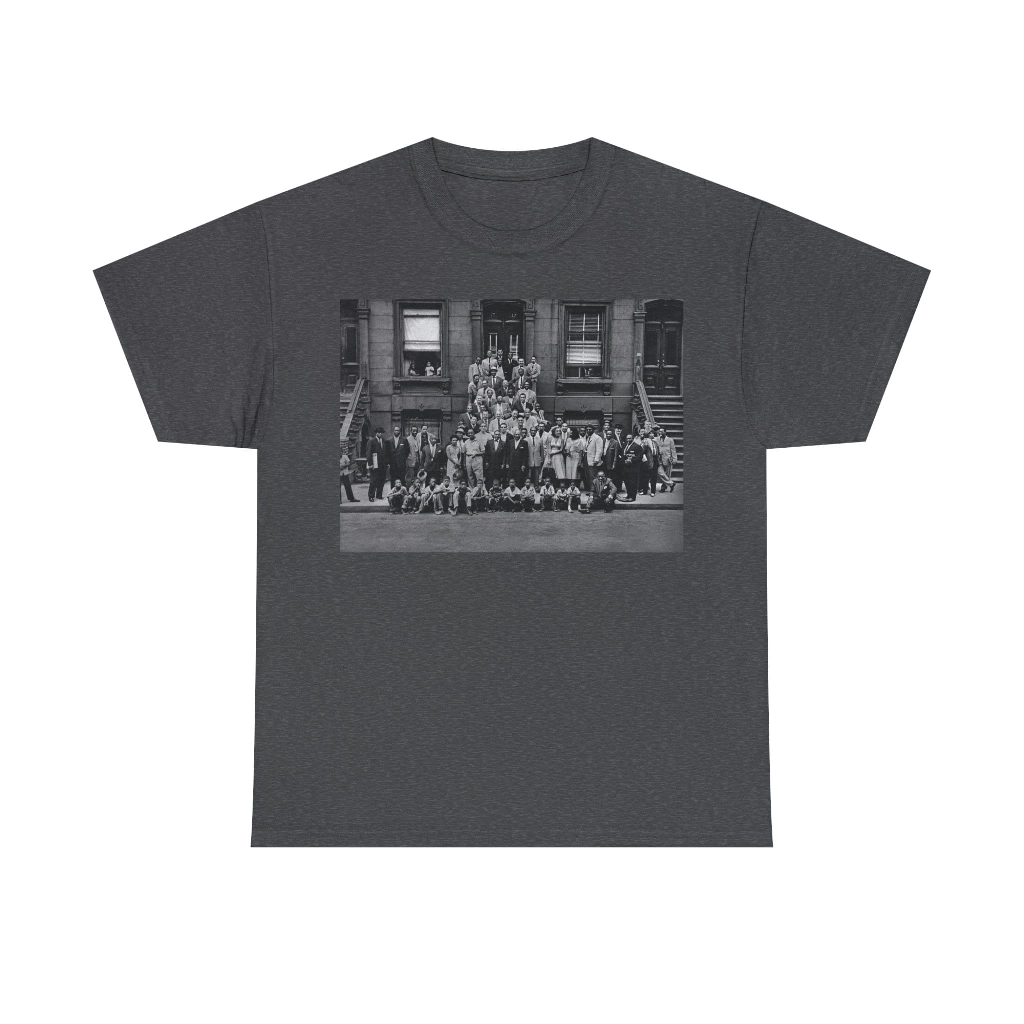 Jazz portrait Harlem 1958 Tシャツ 90年代 90s アメリカ製 レジェンド ブラック 黒 半袖