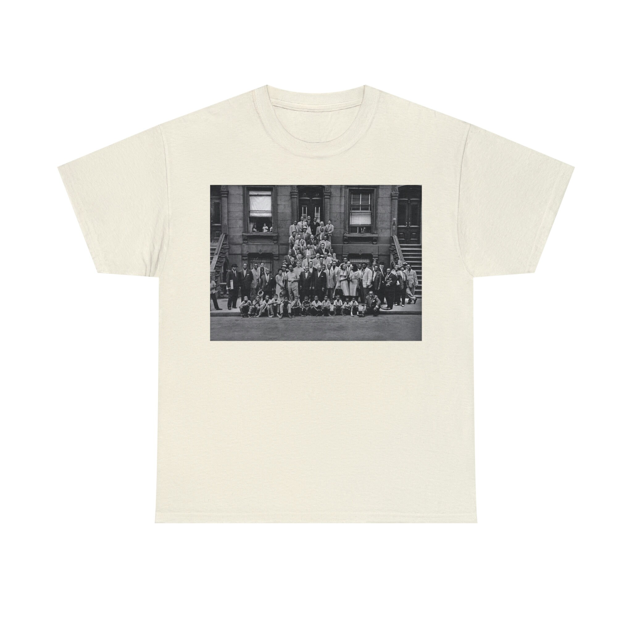 Jazz portrait Harlem 1958 Tシャツ 90年代 90s アメリカ製 レジェンド ブラック 黒 半袖