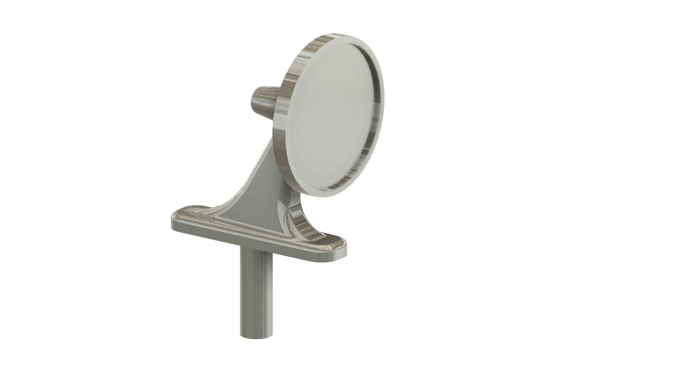 Classic Round Side Mirror, 2 Pairs - Etsy