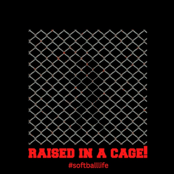 Raised in a cage