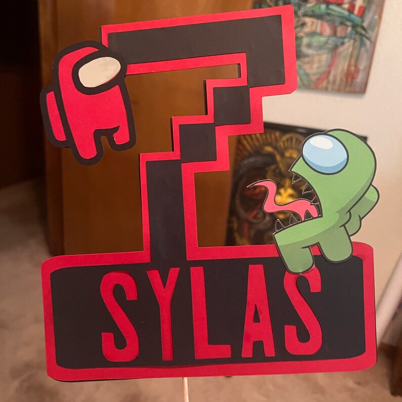 Among Us Party Decorations Etsy