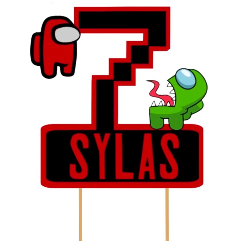 Among Us Party Decorations Etsy