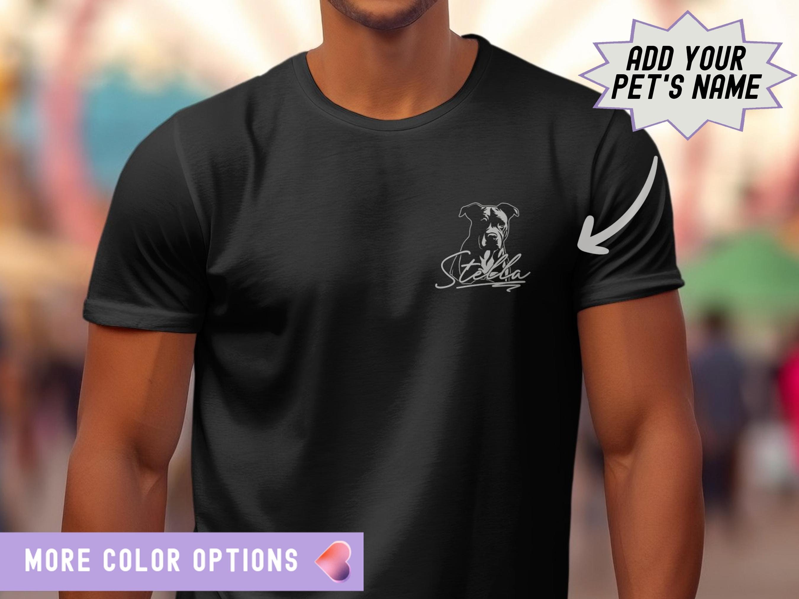 Custom American Staffordshire Terrier Shirt – Personalized Dog T Shirt ...