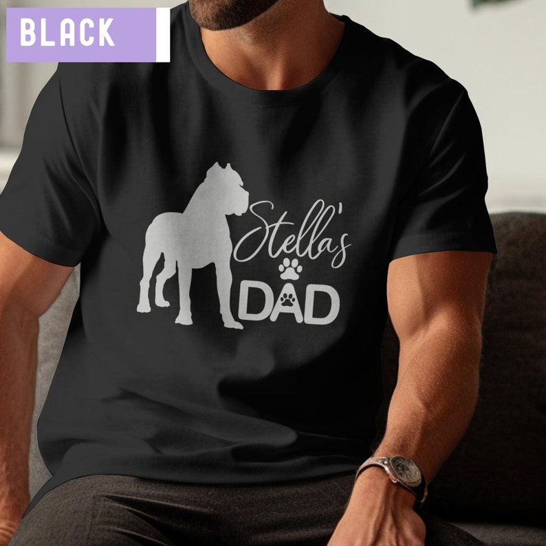 Custom Cane Corso Shirt for Dog Dad,cane Corso, Cane Corso Dad Shirt,cane Corso Tshirt,dog Lover