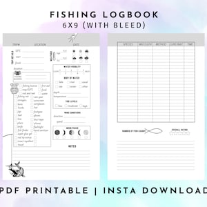 Fishing Log Book -  UK