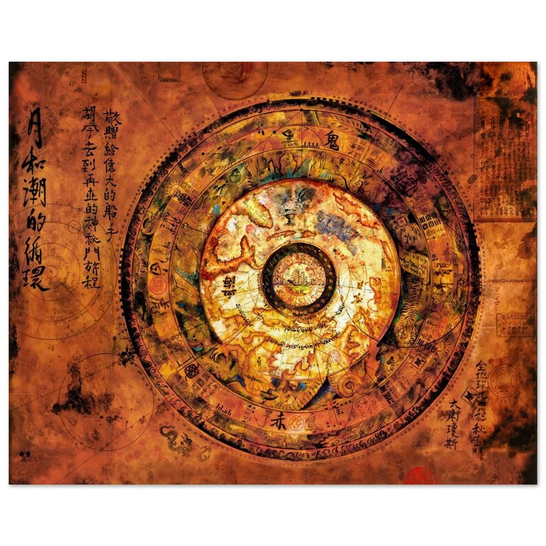 The Mao Kun Map - Pirates of the Caribbean: at World's End Super HD Map ...