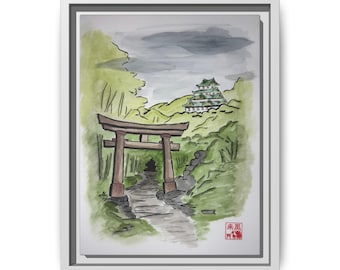 Fragments of Memories from Nagoya Limited run framed print