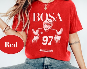 Nick Bosa Vintage Graphic T-shirt - 49ers Football Gift