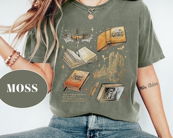 Camiseta de la Cuarta Ala: Camiseta de Jinete de Dragón del Colegio de Guerra Basgiath