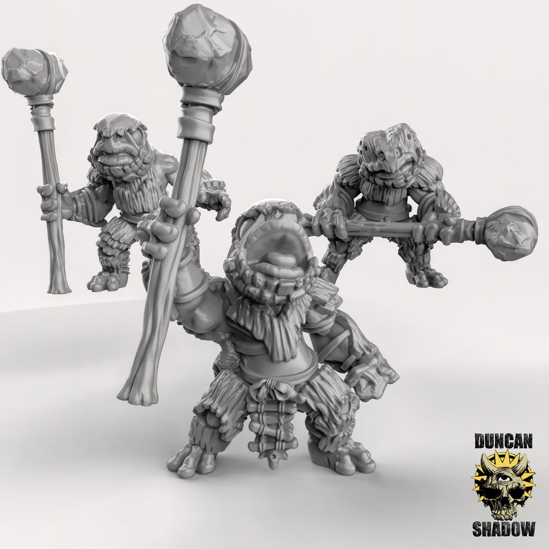 Frog Folk With Great Hammers! Defenders of the Forrest! Beaver Person ...