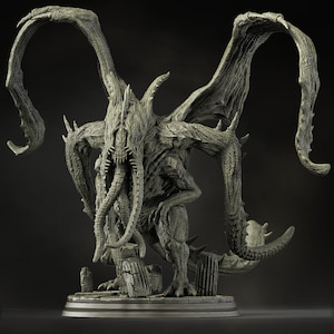 Cthulhu Awaken! Evox Arts! Huge! Resin Statue! Cthulhu Unbound! BBEG! Monster Model! Pathfinder! RPG! Call of Cthulhu! ABS Like Resin!