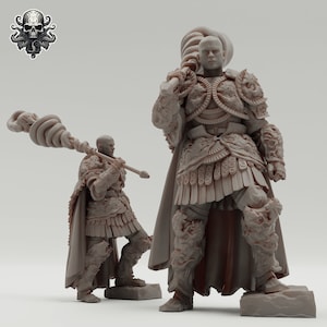 Beast Knight! Realsteone Miniatures! D&D Dungeons and Dragons! Tabletop Minis! Resin Miniature! Wargames!