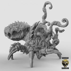 Mythos Spider Lovecraftian monster! Spider Monster! Eldritch Horror! HUGE! DnD Miniatures! Pathfinder Miniatures! RPG! Call of Cthulhu!