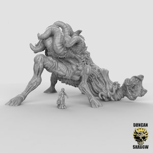 Shub-Nigurath Lovecraftian monster!  Eldritch Horror! HUGE! LONG! DnD Miniatures! Pathfinder Miniatures! RPG! Call of Cthulhu!