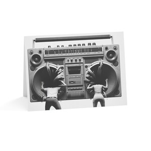 Inspiré par Nostalgi, je vous ai fait une carte MixTape | Cadeau pour un ami | Cadeau pour petite amie | Cadeau pour petit ami | carte d'anniversaire | Juste parce que