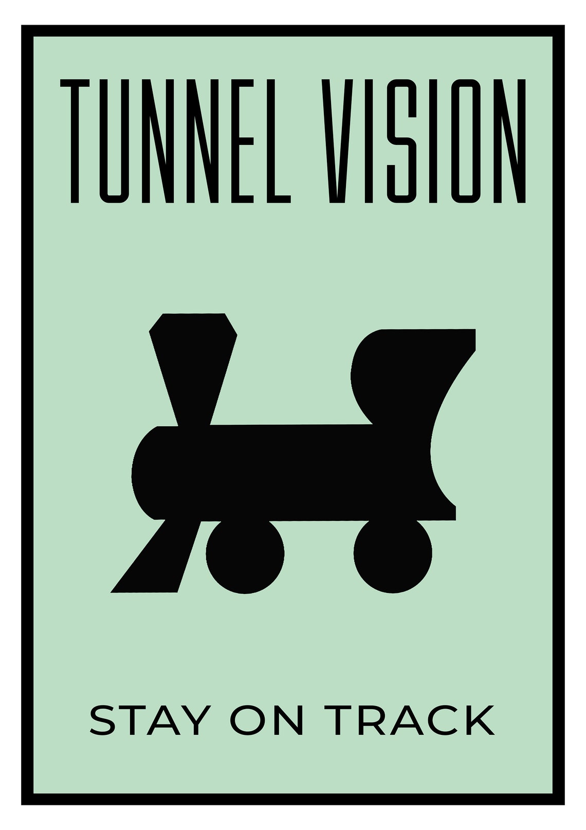 Monopoly Motivational Poster Wall Art Home Decor Poster Print Etsy