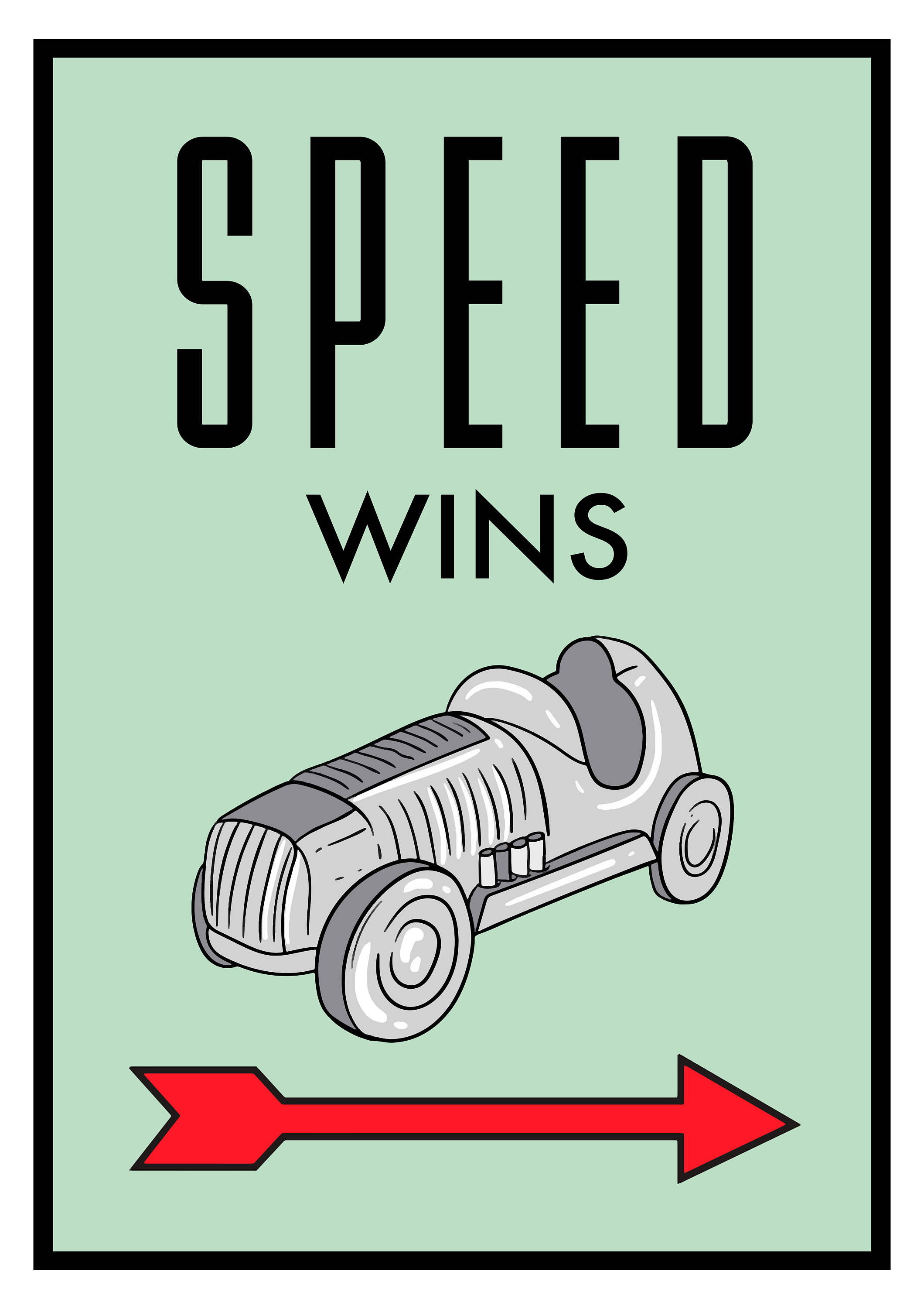 Monopoly Motivational Poster Wall Art Home Decor Poster Print Etsy