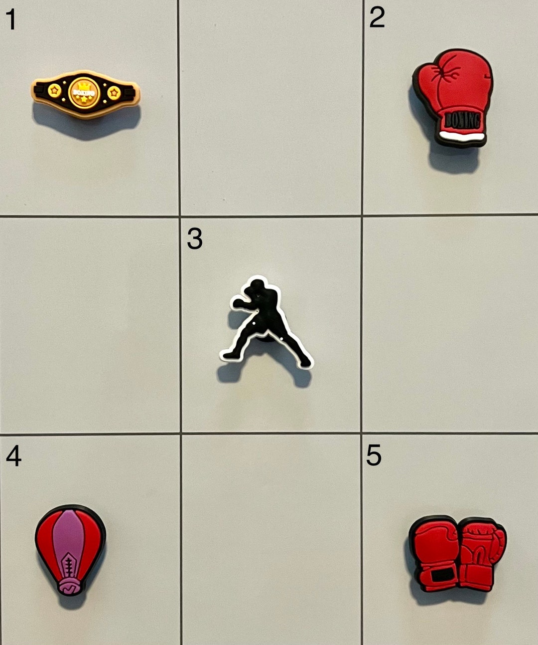 Boxing Boxer Boxing Gloves Croc Shoe Charms Etsy