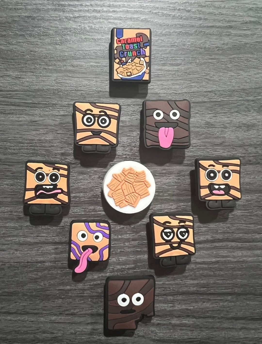 Cinnamon Toast Crunch Croc JIBBITZ Croc Shoe Charm Lot Etsy