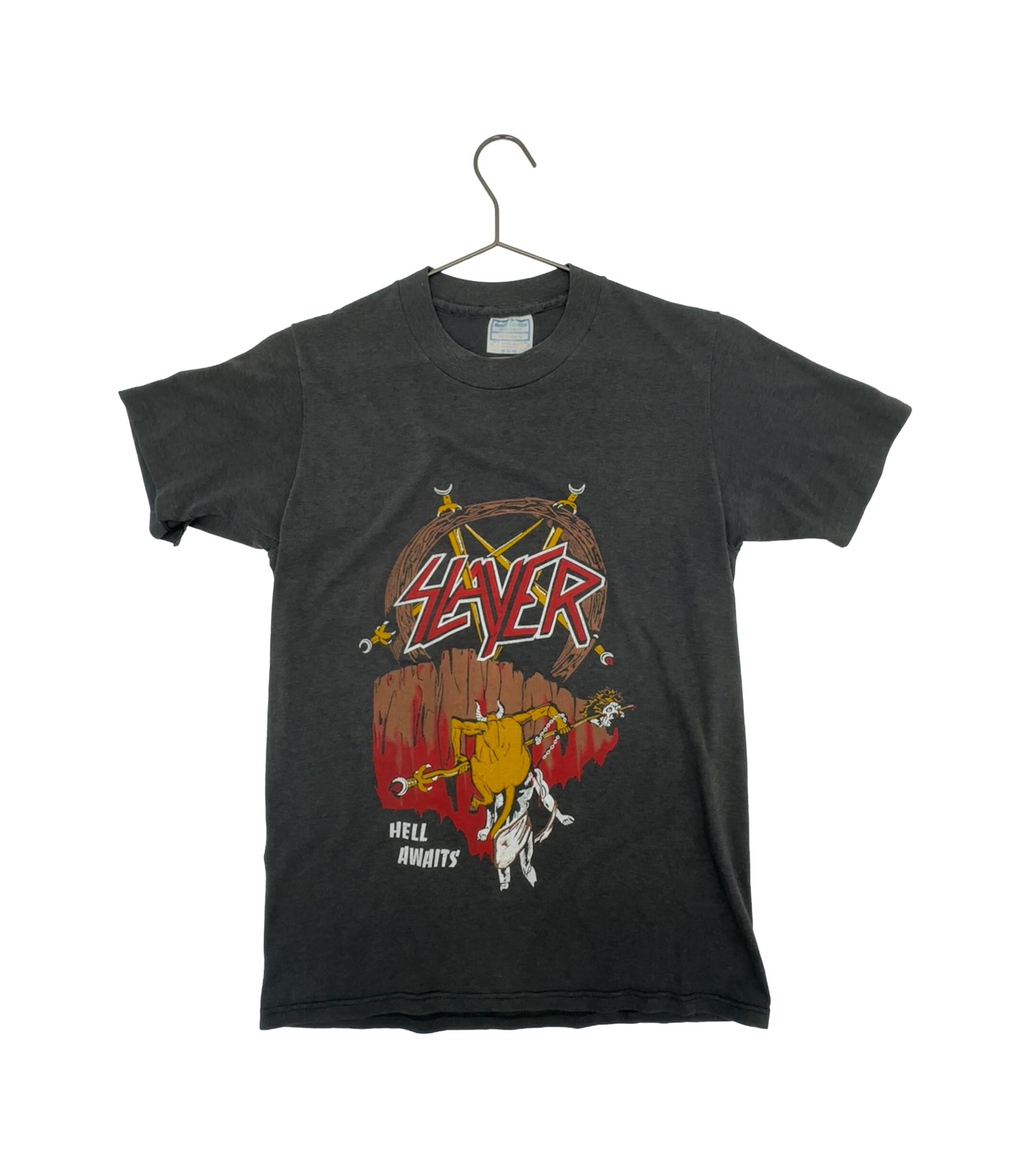 Slayer 1985 - Hell Awaits - Etsy