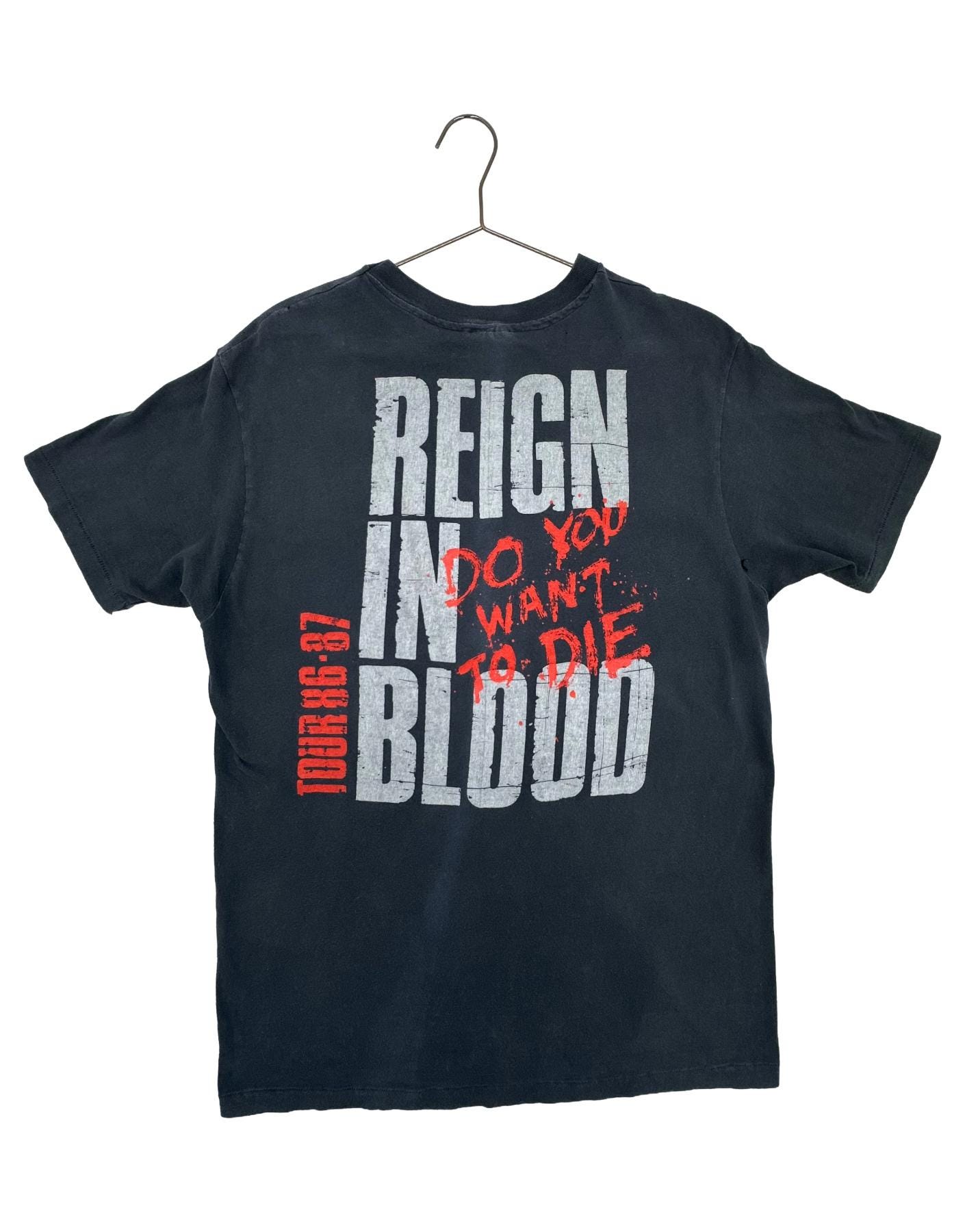 Slayer 1986 – Reign in Blood Tour Shirt - Etsy