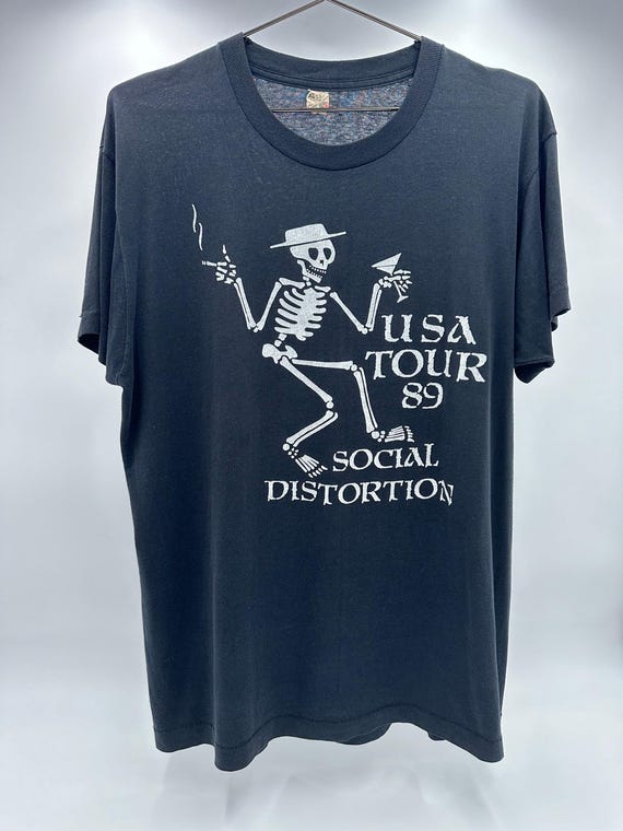 Social distortion skelly t-shirt - Gem Social distortion skelly t-shirt - Gem