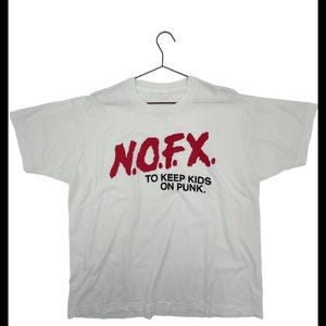 NOFX 1990's - to Keep Kids on Punk - Etsy