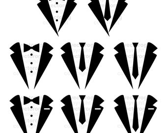 Suit and Tie SVG, Suit and Tie Png, Suit and Tie Vector, Suit and Tie Jpg, Suit and Tie Pdf.